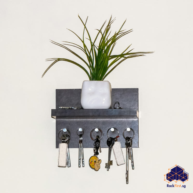 Read more about the article Hang It Right: The Simple Art of Fitting a Wall Mounted Caddy in an HDB Entrance
