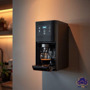 Read more about the article Move Your Coffee Up: The Wall Mounted Coffee Machine That Gives Your HDB Kitchen Back Its Counter