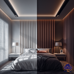 Read more about the article Wall vs Ceiling Mount Curtain: A Singapore Homeowner’s Reality Check