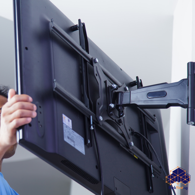 Read more about the article How To Wall Mount a Monitor Without Holes: Damage-Free Solutions for Singapore Homes