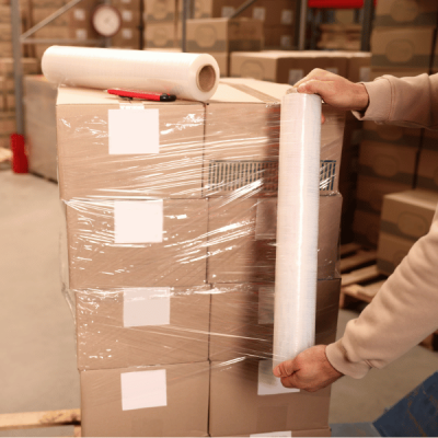 Carton Boxes and Plastic Wraps for Moving​